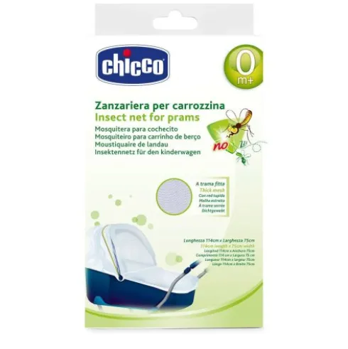 Chicco Zanzariera per Carrozzina Bianco Protezione Insetti