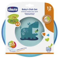 CH Set Piatti Azz/Verde 12m+