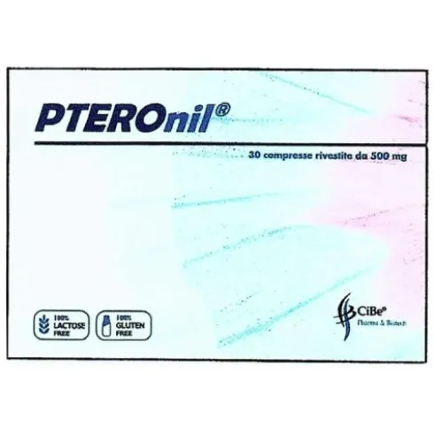Cibe Pharma Pteronil Integratore Alimentare Antiossidante 30 Compresse Senza Glutine