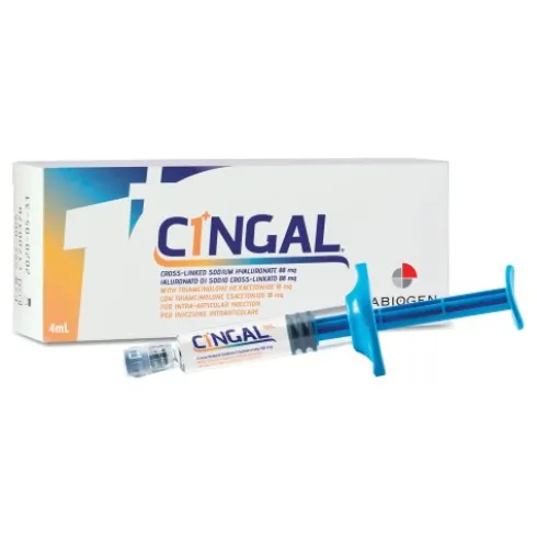 CINGAL Siringa Preriempita Acido Ialuronico 4 ml