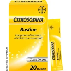 Citrosodina Bustine - Granulato effervescente con effetto digestivo antiacido - 20 Bustine