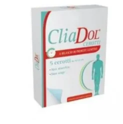 Cliadent CliaDOL Patch Cerotti per Dolori Muscolari e Articolari 5 Pezzi