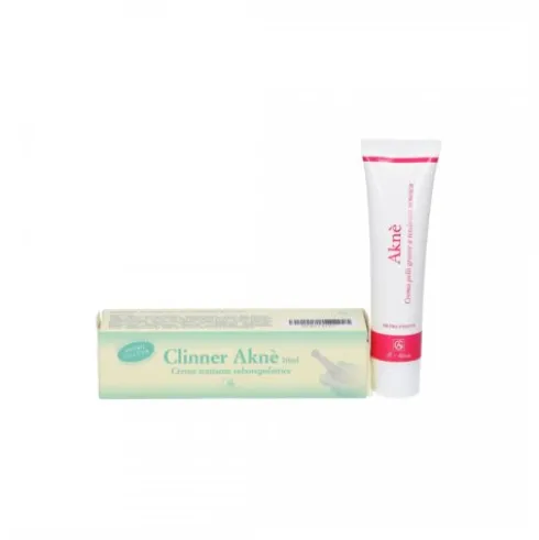 Clinner Akne Crema Seboregolatrice per Pelli Acneiche 30 ml