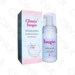 Clinnix Isogin Schiuma Intima Detergente Protettiva con Acido Borico 100ml