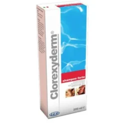 Clorexyderm Shampoo Forte Disinfettante per Cani e Gatti 200ml