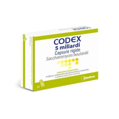 Codex 30 Capsule 5 Miliardi 250 mg