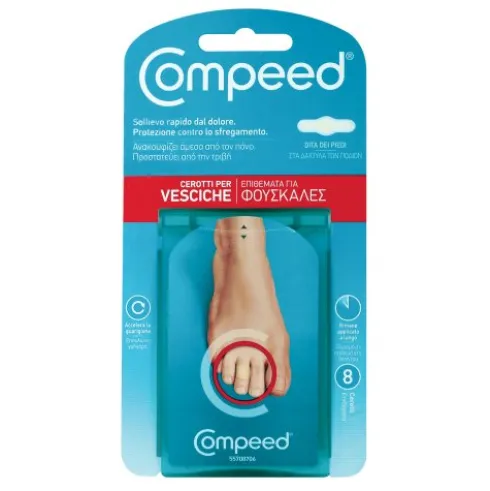 COMPEED Cerotti per Vesciche Dita Piedi 8 pezzi