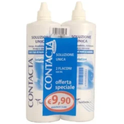 CONTACTA Soluzione Unica per Lenti a Contatto Bipack 360 ml