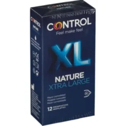 Control Nature 2.0 Profilattici Anatomici Lubrificati in Lattice Naturale 12 Pezzi