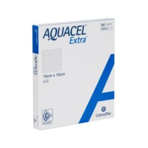 Convatec Aquacel Extra Hydrofiber Medicazione Ferite 15x15 cm