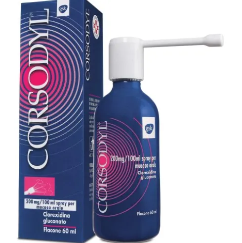 Corsodyl*spray 60ml 200mg/100m