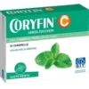 Coryfin C Senza Zucchero Mentolo Caramelle per Gola - 48 g