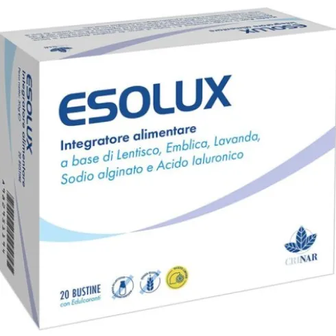 Crinar Esolux Granulato Integratore per Digestione e Transito Intestinale 20 Bustine