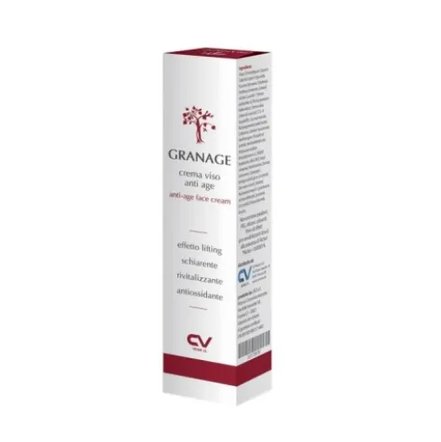 Cv Medical Granage Crema Viso Anti-Age Schiarente 50ml