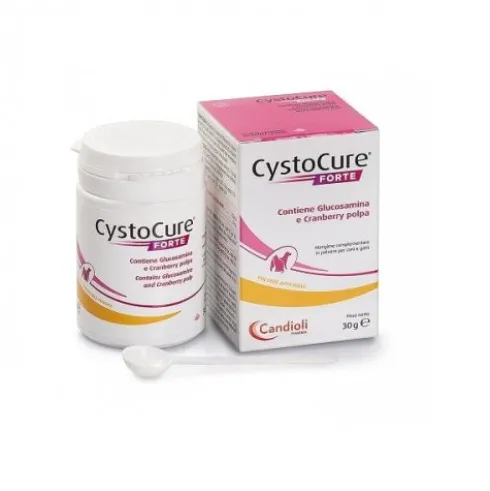 Cystocure Forte Polvere Supporto Vie Urinarie Cani e Gatti 30g