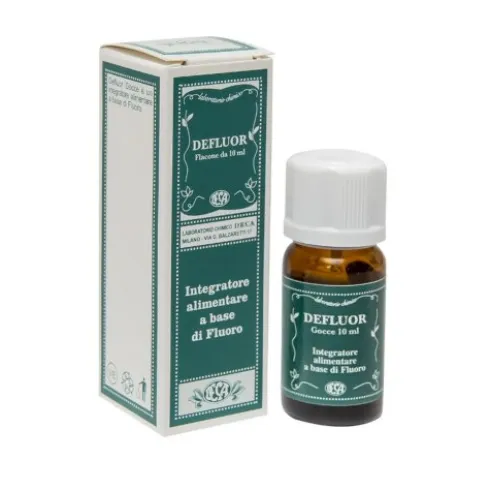 Deca Laboratorio Chimico Defluor Gocce Integratore Alimentare Fluoro 10ml