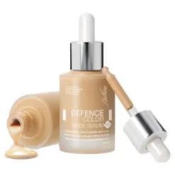 Defence Color Fondotinta Liquido Anti-Età Nude Serum Colore 601 Amande