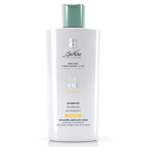 Defence Hair Shampoo Nutriente - Adatto per capelli secchi e sfibrati o per cute sensibile - 200 ml