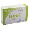 Deltha Pharma FerroC Integratore Ferro e Vitamina C 30 Capsule