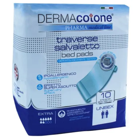 DERMACOTONE Trav.80x180 10pz