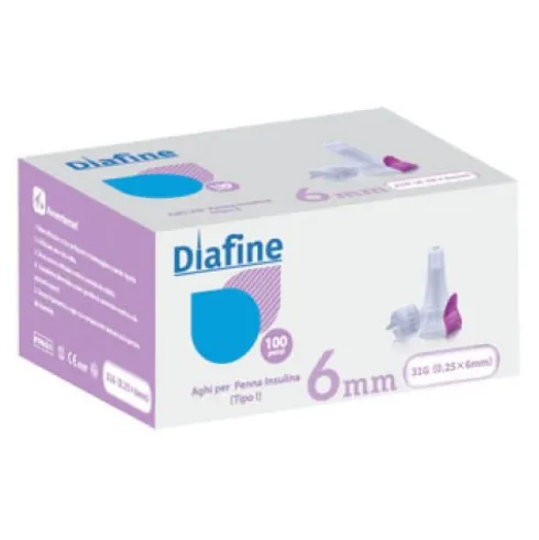 DIAFINE Ago Pung.31g 6mm 100pz
