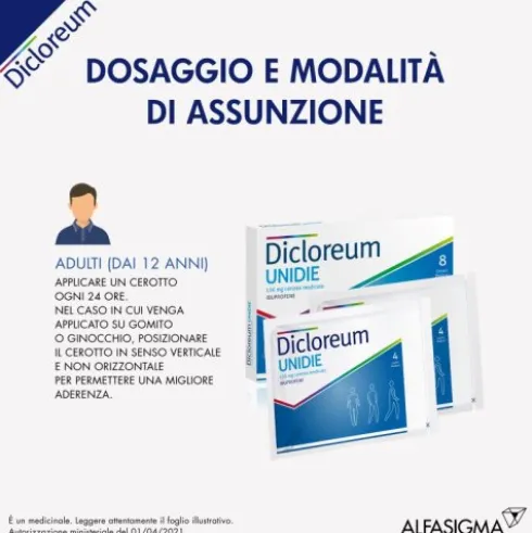 DICLOREUM-Unidie 8Cer.Med.24H