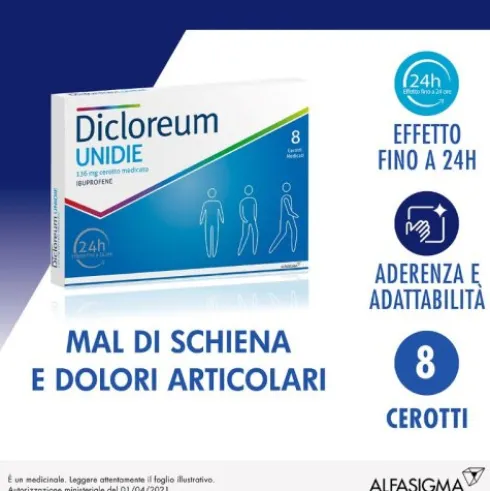 DICLOREUM-Unidie 8Cer.Med.24H