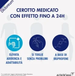 Dicloreum Unidie 5 Cerotti Medicati 136 mg