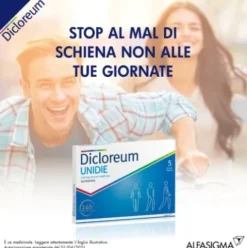 Dicloreum Unidie 5 Cerotti Medicati 136 mg