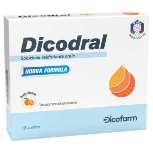 Dicodral - Soluzione reidratante orale per diarrea acuta - 12 Buste