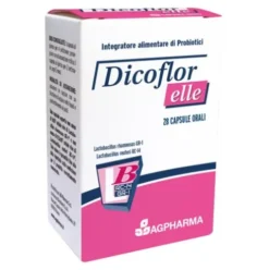 Dicoflor Elle - Integratore per la flora batterica intestinale della donna - 28 capsule
