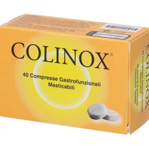 Dmg Colinox Integratore Meteorismo Aerofagia 40 Compresse Masticabili