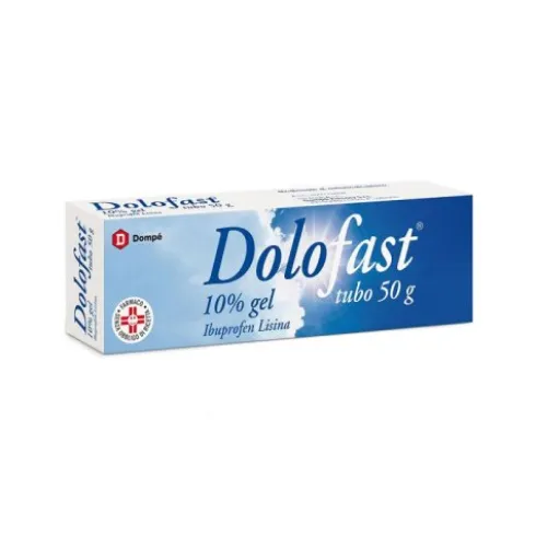 Dolofast Gel Medicinale per Contusioni, Distorsioni e Dolori Muscolari 50 g