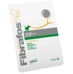DRN Fibrafos Plus Alimento Complementare per Cani per la Salute Intestinale - 20 Bustine