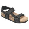 Dr. Scholl's Accuracy Sandali in Pelle Nera Taglia 39