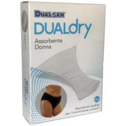 Dualsan Dualdry Assorbente Contenitivo Donna Lavabile Riutilizzabile Anti Odore