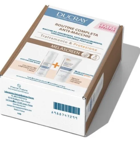 Ducray Melascreen Cofanetto Anti-Macchie Routine Completa SPF50+ 30ml 50ml
