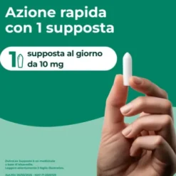 Dulcolax - Lassativo ad azione rapida contro la stitichezza occasionale - 6 supposte