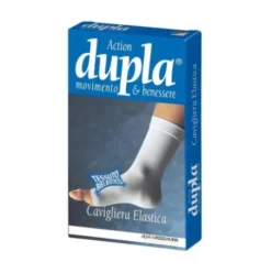 Dupla Cavigliera Elastica Cammello Taglia XL