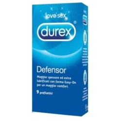 Durex Defensor Profilattici Comfort Elevato 9 Pezzi