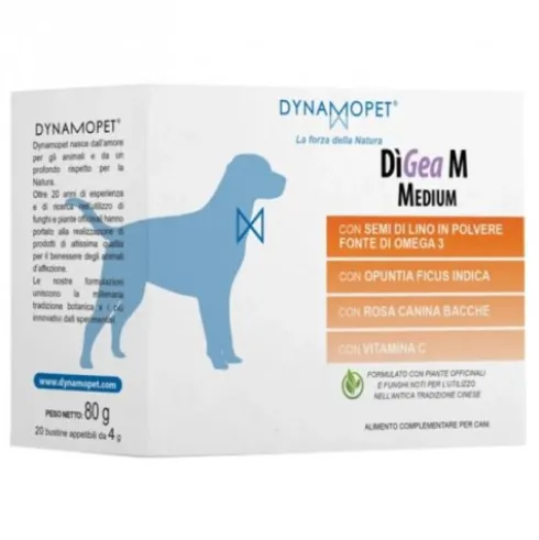 Dynamopet Digea M Integratore Supporto Metabolismo Cani 20 Bustine