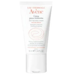 Eau Thermale Avene Crema Ricca Pelli Intolleranti Lenitiva Calmante 50 ml