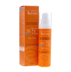 Eau Thermale Avene Fluido Senza Profumo SPF 50+ Protezione Solare Molto Alta 50 ml