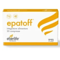 Eberlife Epatoff Integratore Fegato Estratti Vegetali Senza Glutine 20 Compresse