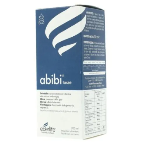 Eberlife Farmaceutici Abibi Tosse Integratore Alimentare per la Gola 200ml
