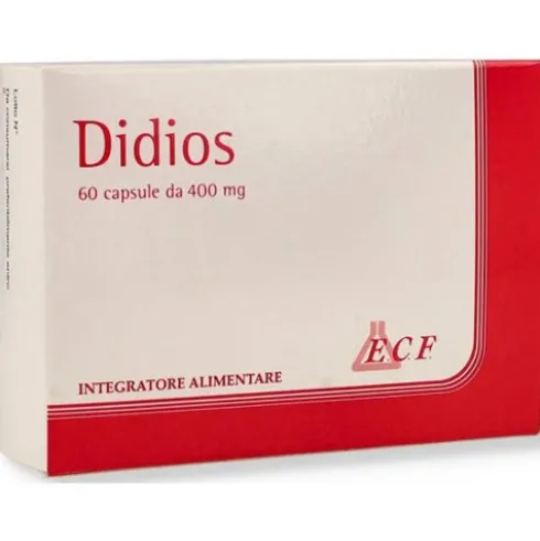 Ecf Energie Chimico Farm Didios Integratore Alimentare per Ossa Sane 60 Capsule