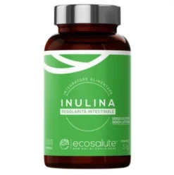 Ecosalute Inulina Integratore Alimentare per Flora Intestinale - 100 Capsule