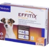 Effitix Spot-On Cani 4-10kg: Antiparassitario per Pulci e Zecche