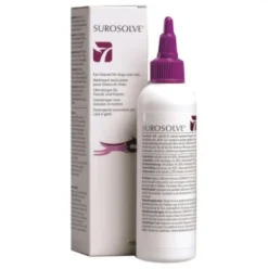 Elanco Surosolve Detergente Auricolare per Cani e Gatti, 125 ml
