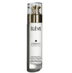 Eleve Eternity Crema Fluida Antiossidante Depigmentante SPF30 - Crema viso antietà per macchie cutanee - 50 ml